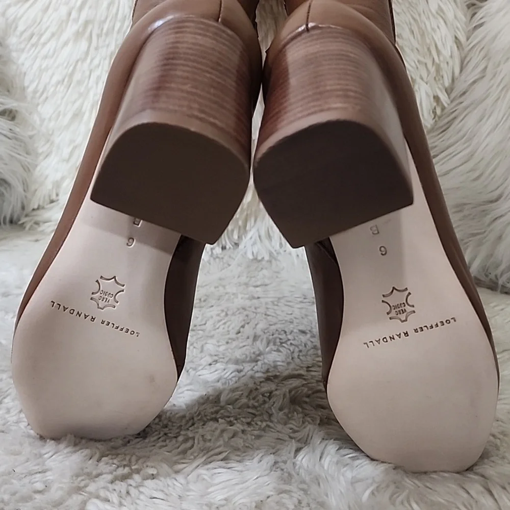 Loeffler Randall Brown Ankle Boots - Picture 5 of 12